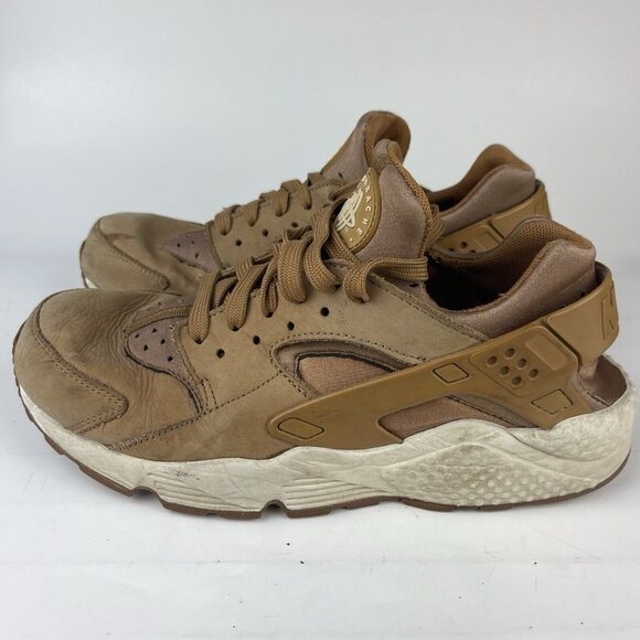 Nike Air Huarache Men’s Shoes Size 8.5 318429-202 Wheat Flax Tan 2017 - Picture 3 of 8